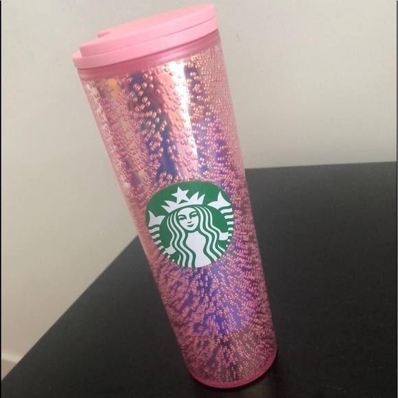 Starbucks Pink Bubbles Christmas Tumbler - Picture 2 of 10